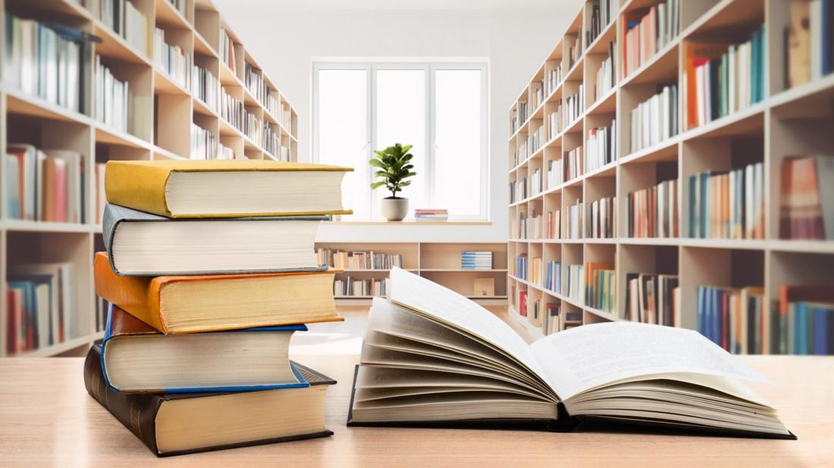 Perpustakaan lengkap nyaman